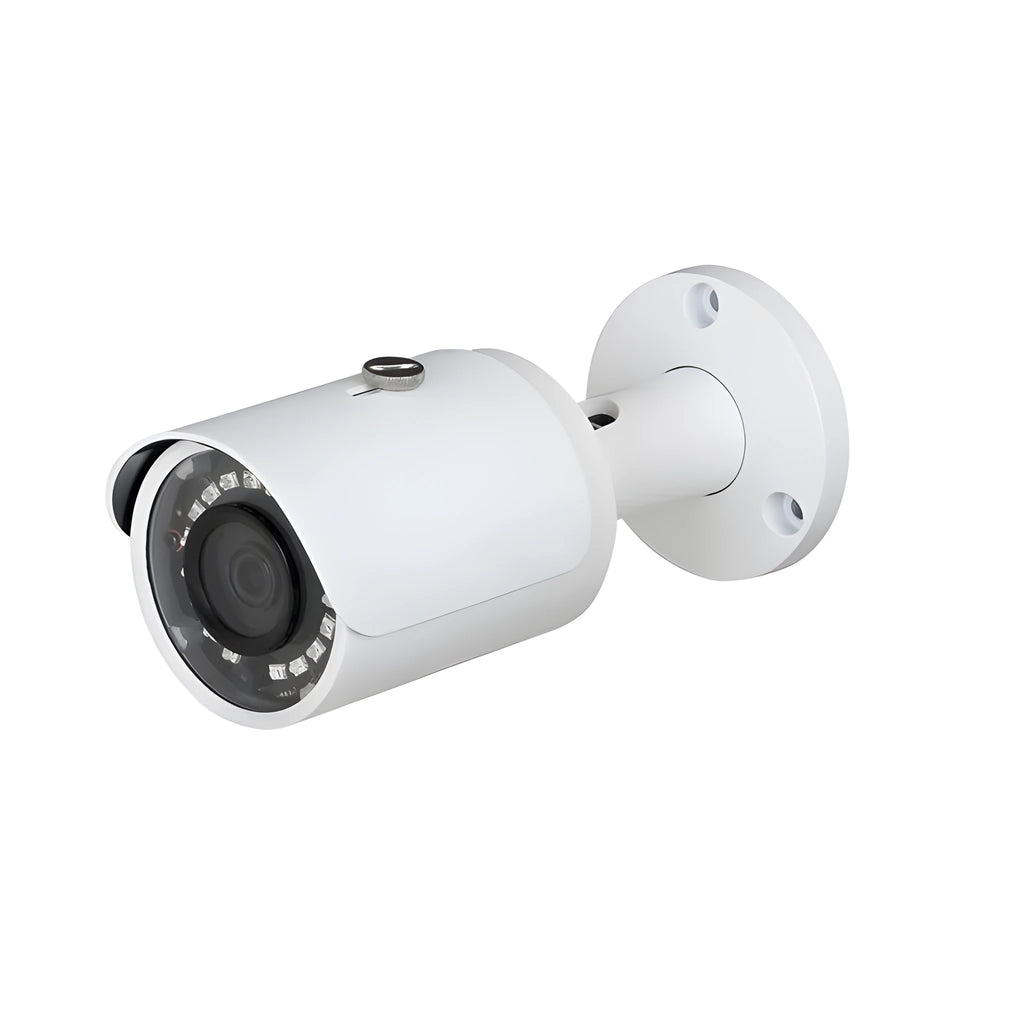 Dahua DH-HAC-HFW1200SP 2MP IR bullet camera in semi-plastic semi-metal housing for outdoor use