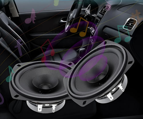 4-inch diameter coaxial car horn speaker with magnet casing for General Motors vehicles