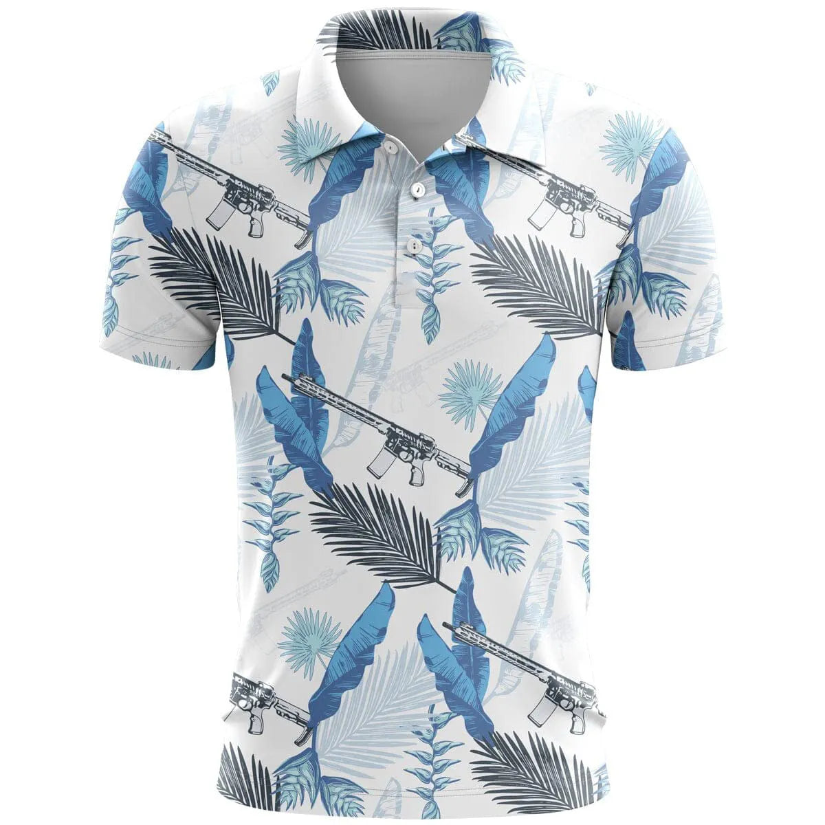 Man's loose-fit 3D printed short sleeve T-shirt in bird eye cloth, shown in multiple colour options.