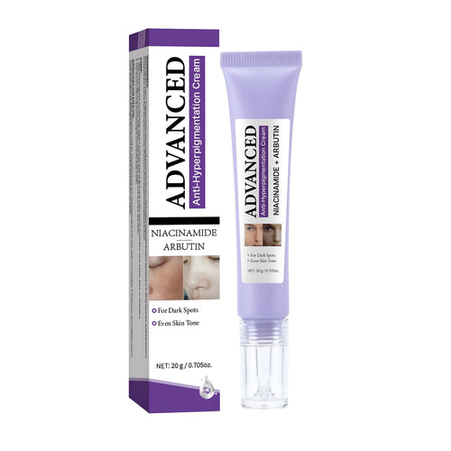 20g advanced anti-pigmentation cream jar for ladies with universal skin type formula