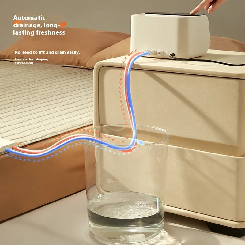 Aideng PVC and plush electric water blanket for plumbing systems with smart host controller.