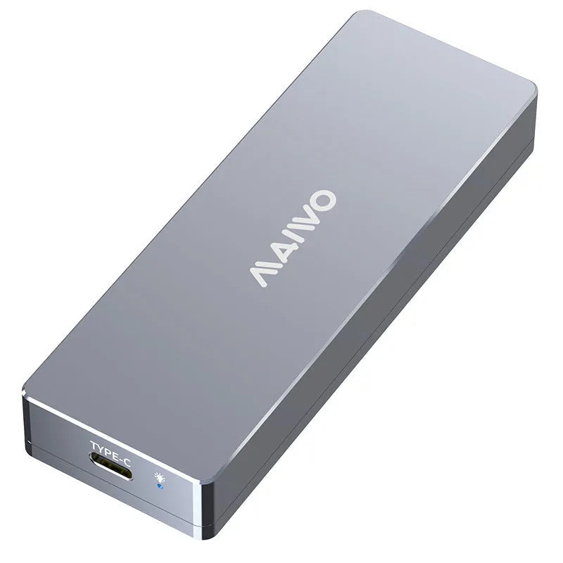 External M.2 SSD enclosure cartridge with aluminium alloy construction and Type-C connector