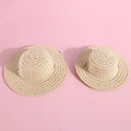 Handmade paper pet hat with adjustable bowknot for dogs and cats in cartoon style