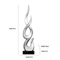 Large gold resin festival high-rise table centrepiece ornament for modern event decor