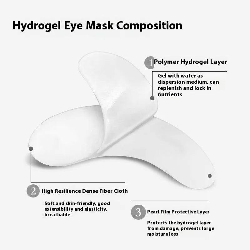 Hydrogel eye mask anti-wrinkle firming moisturising 7 g standard size