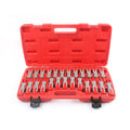 25-piece car terminal removal tool set with needle remover extractors in storage case
