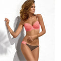Women's solid colour pleated one-piece swimsuit on a mannequin, showing sleeveless design and bag split cut.