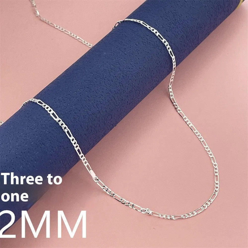 Copperised silver electroplated bead necklace and bracelet set on a flat surface, multiple sizes available from 2mm to 12mm beads
