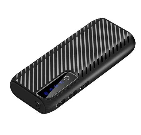 20000mAh portable mini power bank in multiple colour options showing compact dimensions
