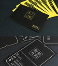 Pack of 500 double-sided laminated custom LogoCard, 10x15cm, for business branding.