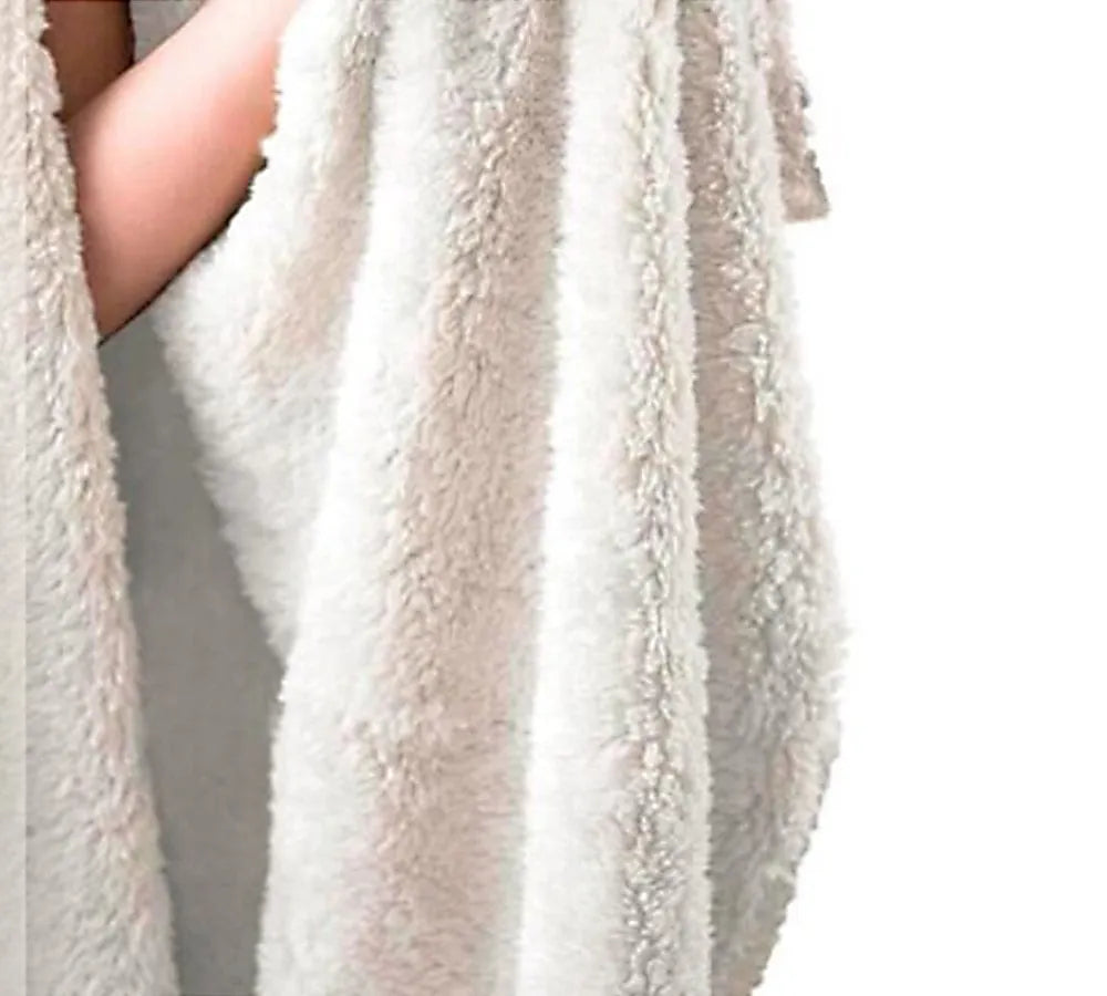 Round and rectangular flannel burrito blankets in various sizes with food-themed print.
