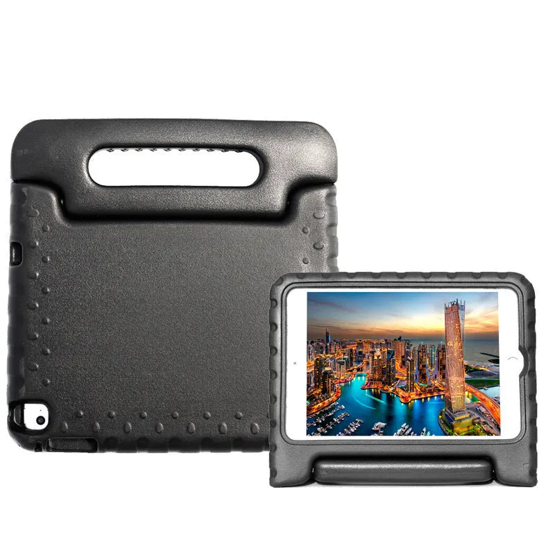Huawei Enjoy 10.1-inch tablet in a slim EVA foam protective case, shown in blue colour.