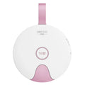Portable UV baby bottle steriliser in blue or pink, showing compact size and USB port.