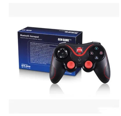 Upgraded X3 Bluetooth wireless game controller for Android phones with cellphone clip attachment