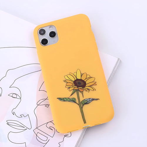 TPU mobile phone back cover case for Apple iPhone in one of 14 colour options.