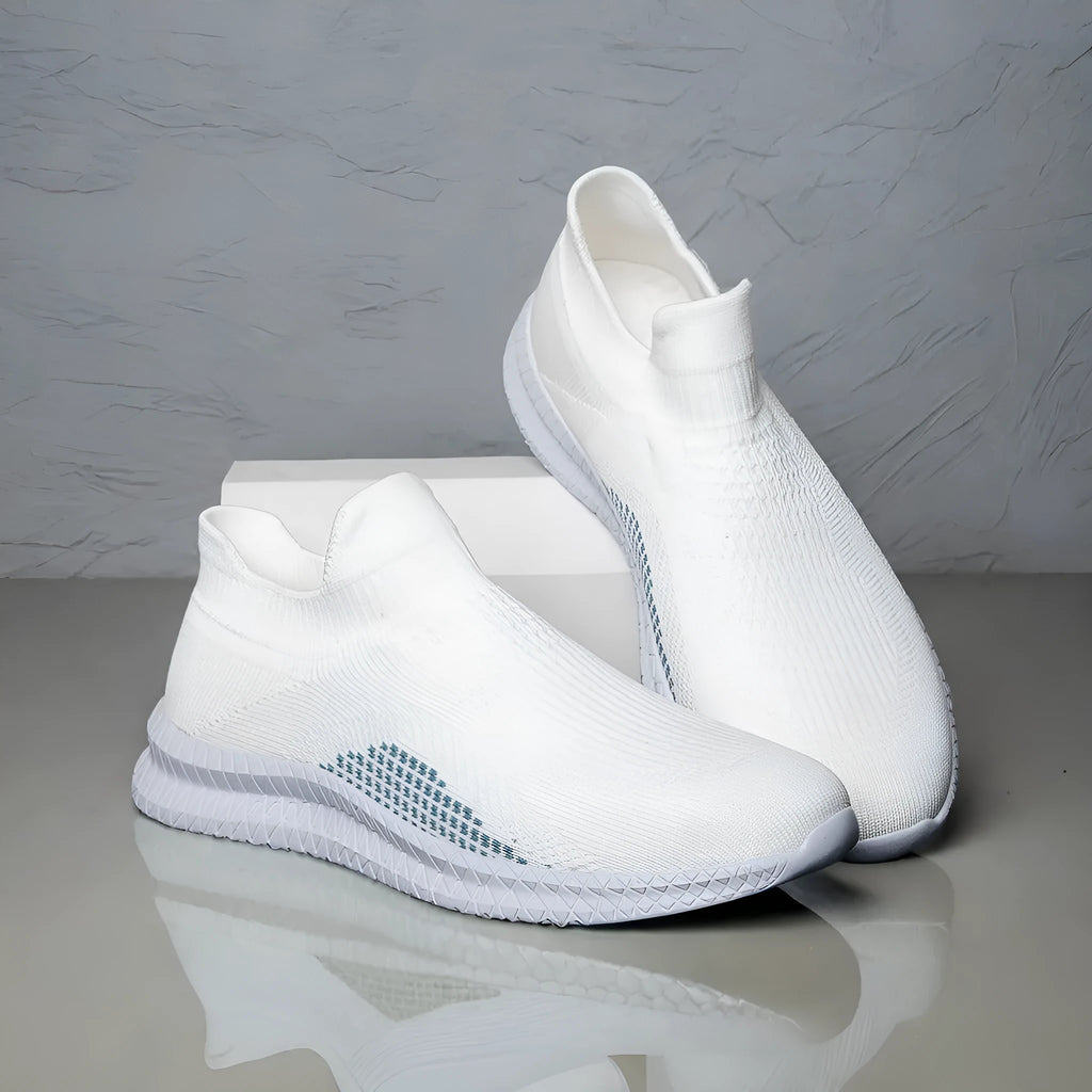 Popcorn Flyknit casual sneaker in fabric with viscose sole, low-top design with round toe