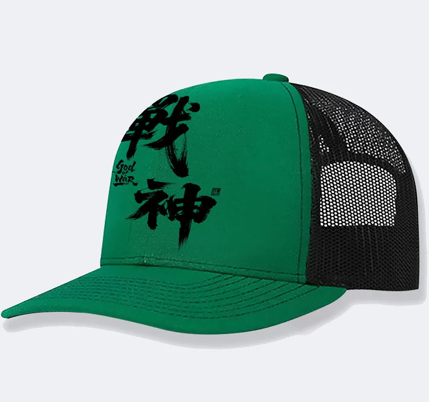 Men's adjustable baseball cap in assorted colours on a white background