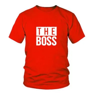Man wearing a loose fit round neck short sleeve T-shirt with a graphic print design.