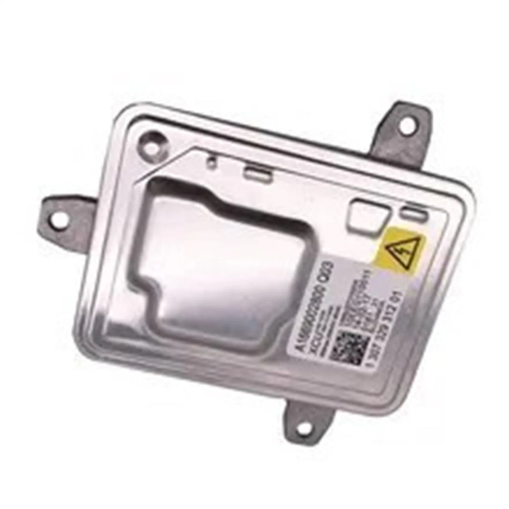 Metal car headlight ballast component with dimensions 14x11x4.5 cm