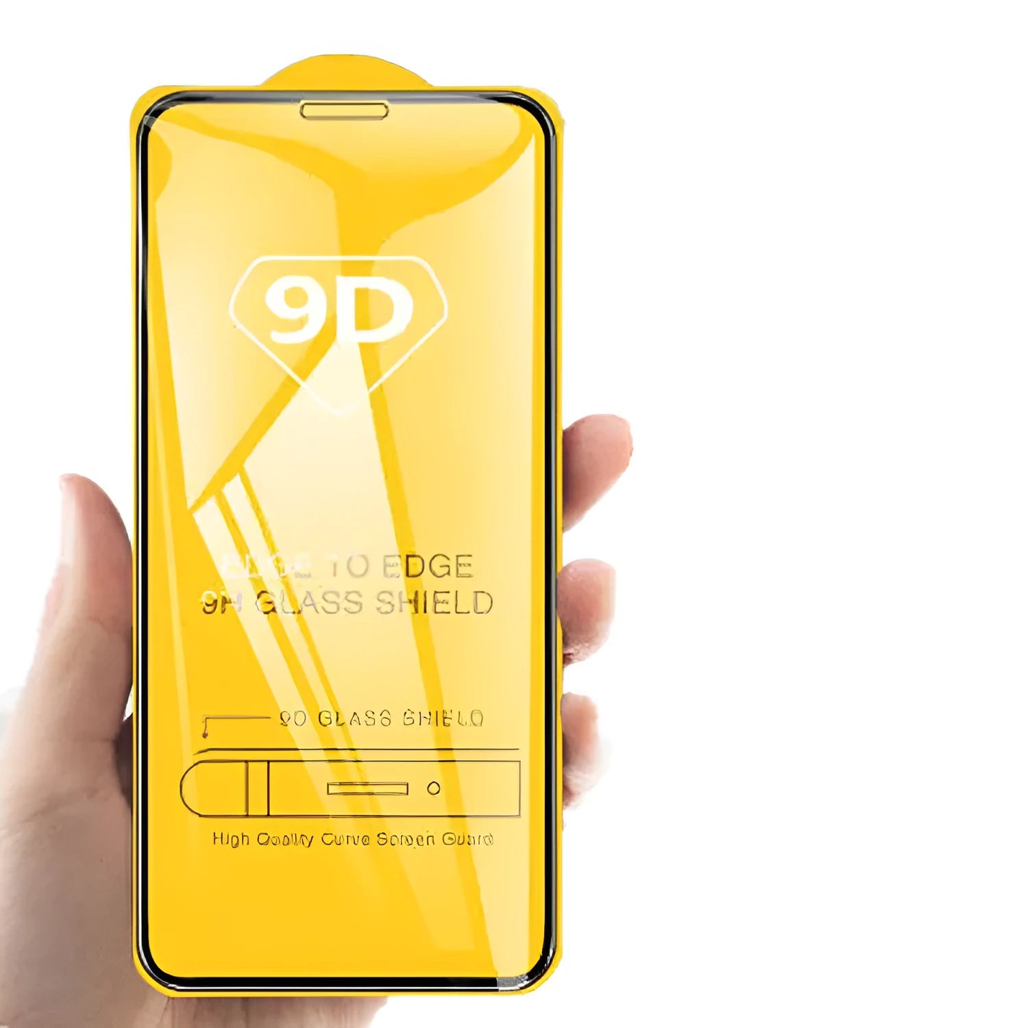 Black tempered glass screen protector for Xiaomi Mi 10 Lite and Mi 11 series smartphones