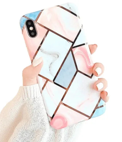 Silica gel mobile phone protective case for iPhone models, shown in Style C design.