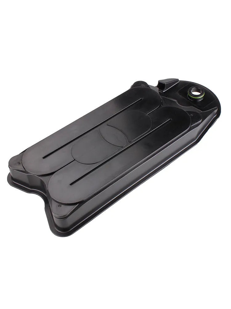 Black OFI068 crankcase ventilation filter for Ram trucks with 6.7L Cummins diesel engine