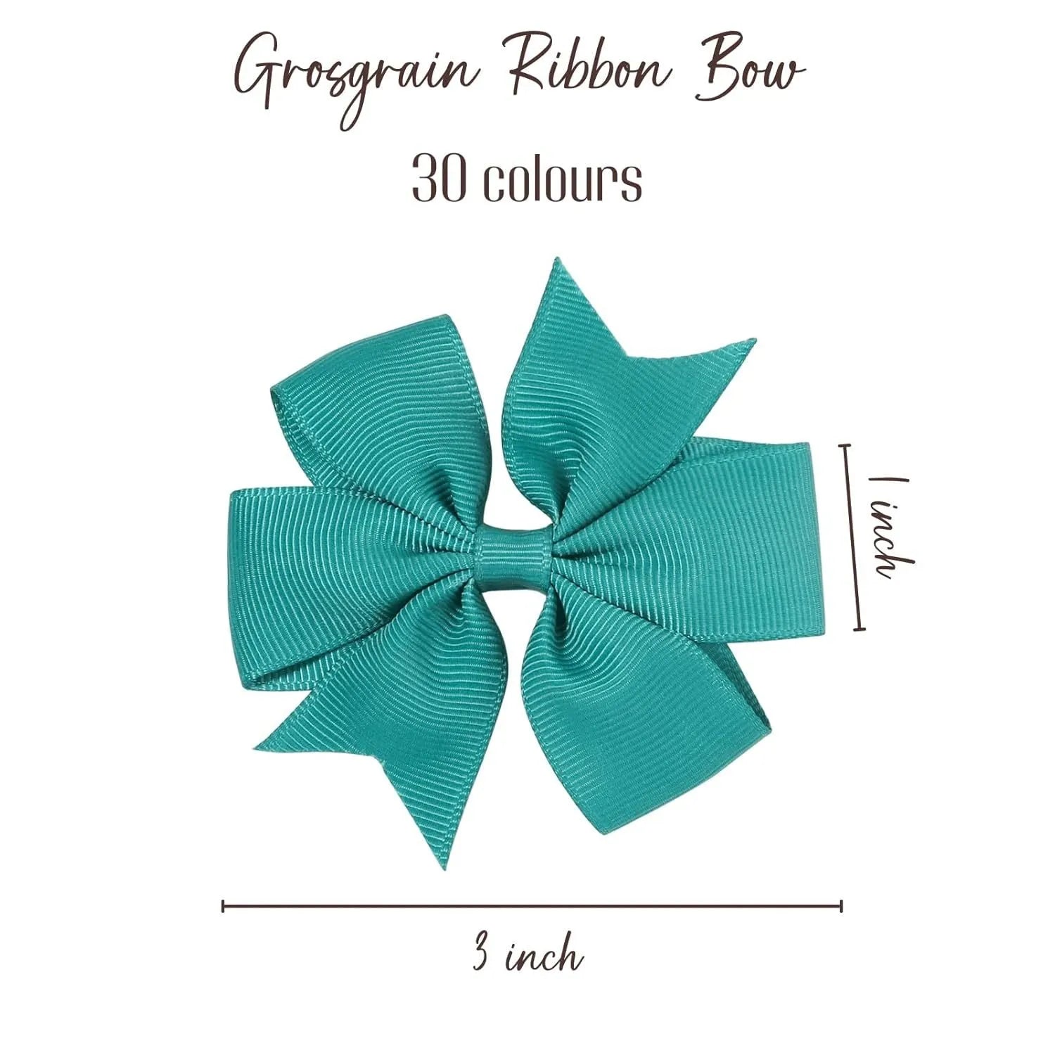 Assorted colourful handmade grosgrain ribbon pinwheel hair bows with alligator clips for toddlers.