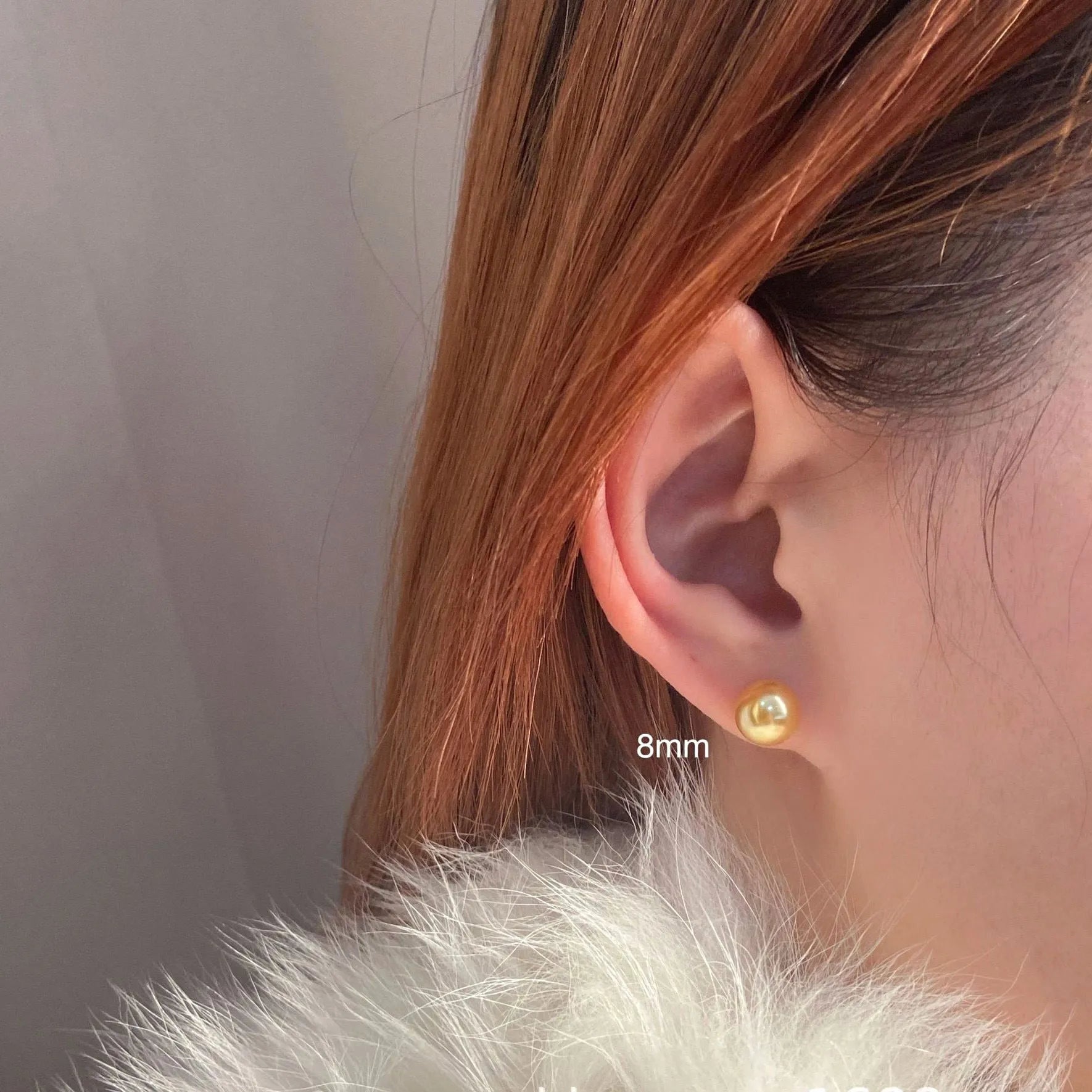 Geometric pearl stud earrings with retro styling in silver with eight-point star details