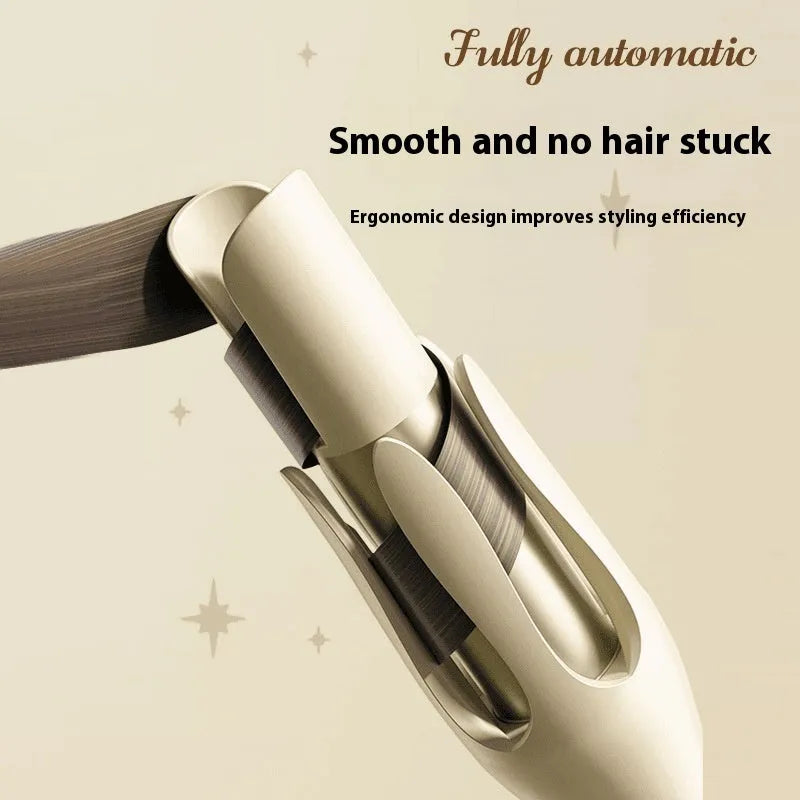 Automatic hair curler in a selected colour with 32mm barrel and power adapter.
