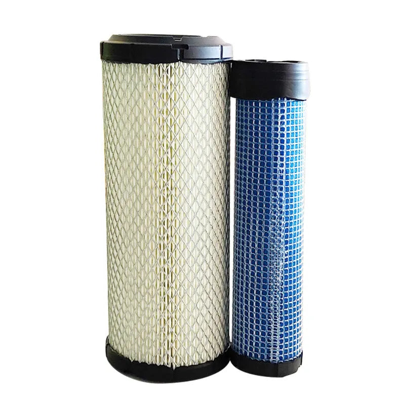 Donaldson engine air filter Model 1027 with folding element and wood pulp filter paper construction
