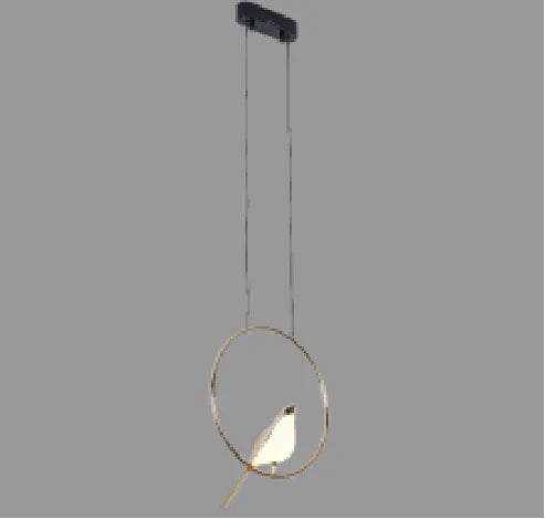 Modern aluminium alloy hall chandelier with adjustable height mechanism and iron framework