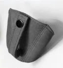 Racing seat belt leather buckle cover kit with black, red, blue, and grey straps for RECARO and Bride seats.
