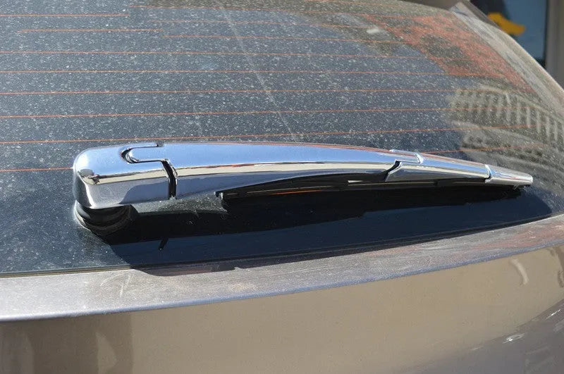 Silvery ABS plastic rear wiper cover trim for 2010 Hyundai cars