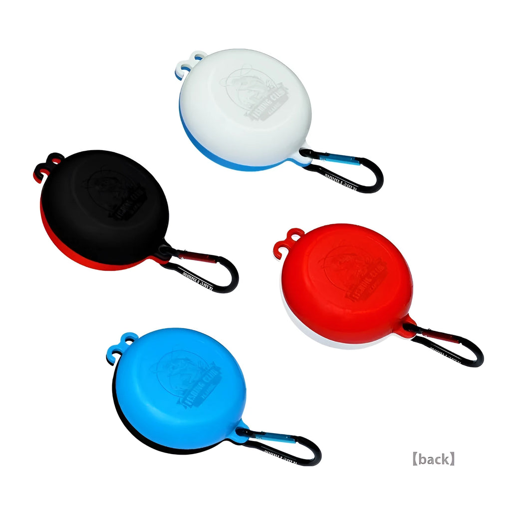 Fishing lure rescue tool with wheel mechanism and braided line for retrieving snagged baits