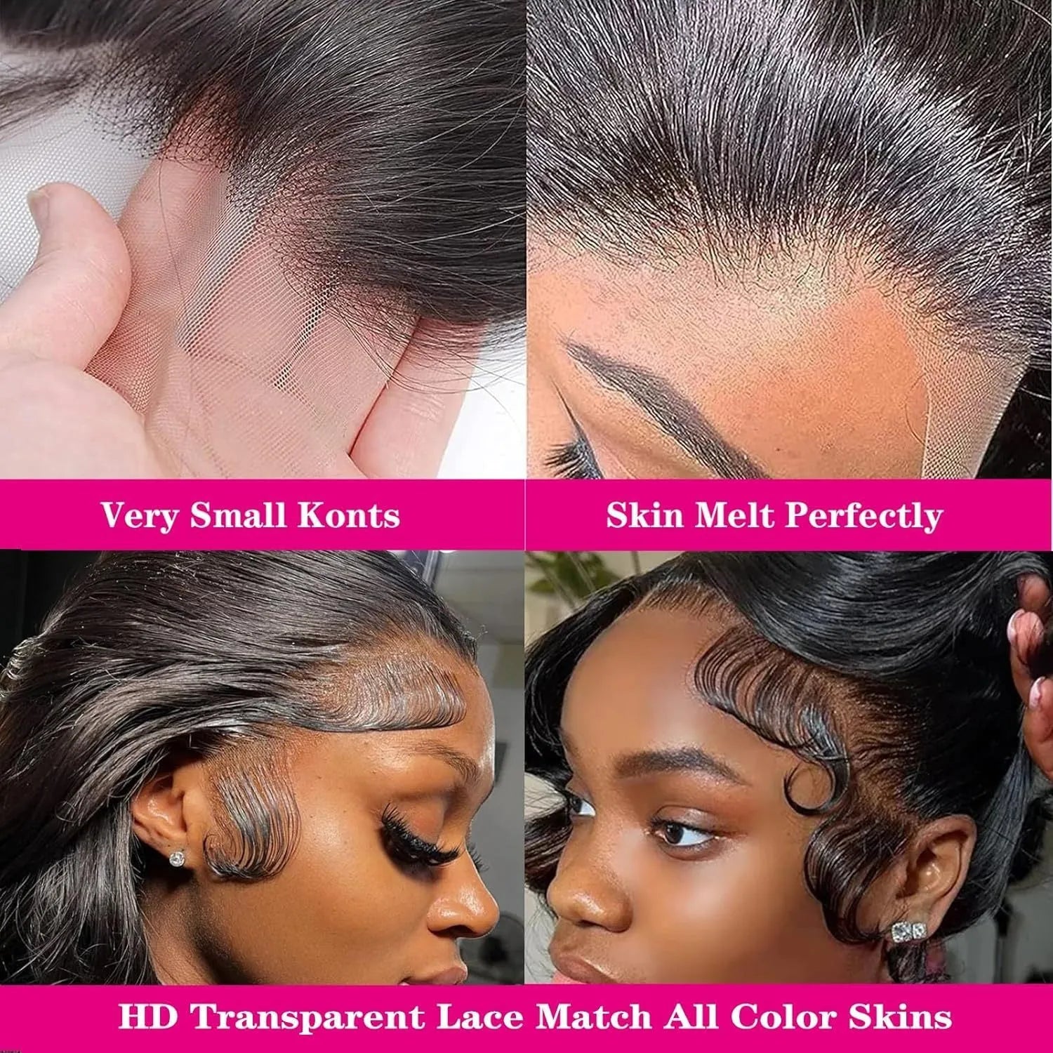 Black medium-long wavy synthetic full-head wig with natural styling and curly texture