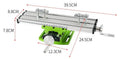 Mini bench drill and milling machine on a workbench with cross bench pliers and heavy-duty pliers.