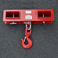 MK forklift crane hook with rotatable drum and safety lock, made from iron for 500kg capacity