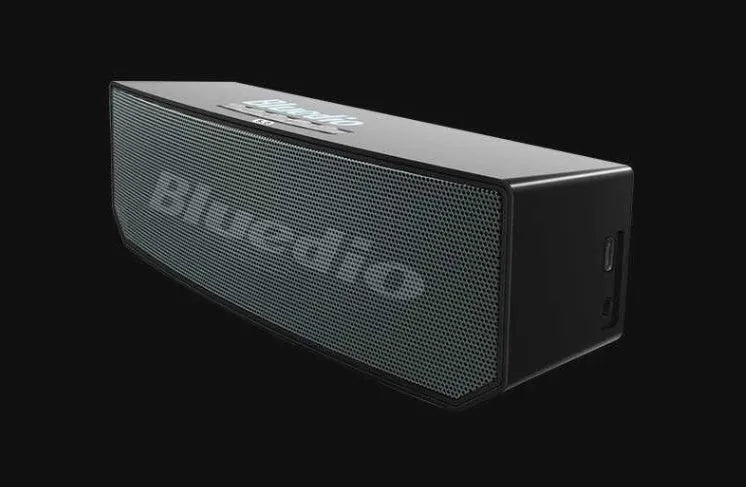 Black cloud smart speaker with Bluetooth connectivity and 52mm driver unit