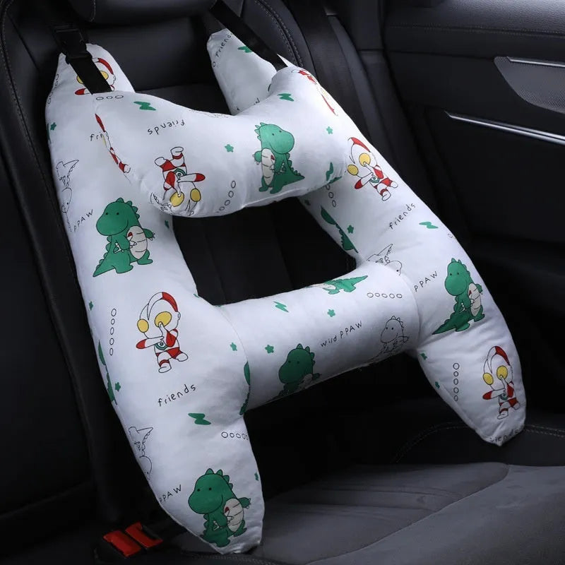 55x70cm car headrest pillow with pearl cotton filling in various pattern options