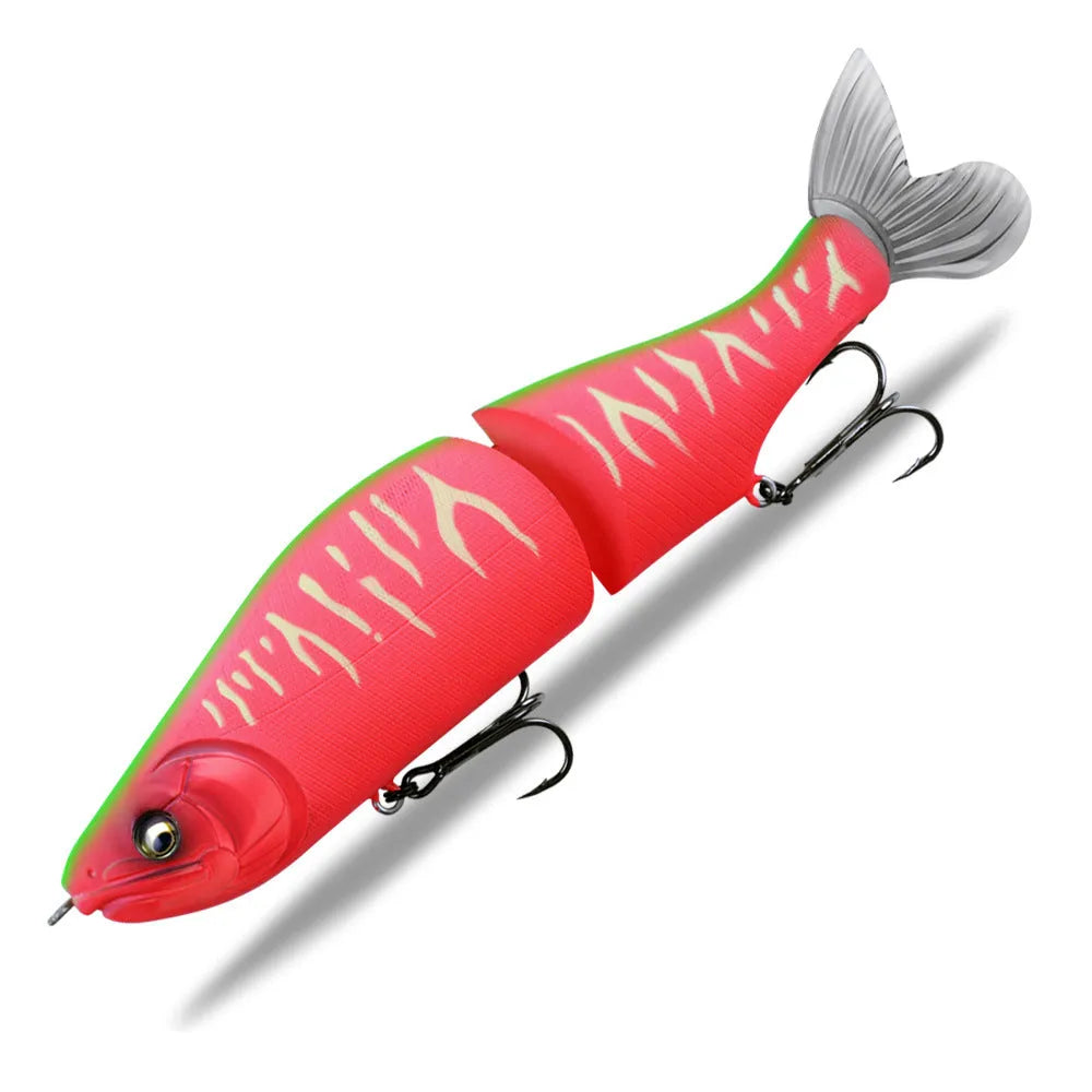 185mm plastic fishing lure for bass fishing available in 15 colour options