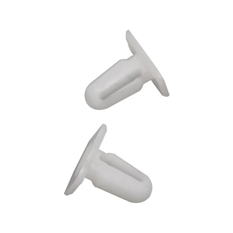 Black D318 style automotive plastic clips and buckles, pack of 60 pieces for vehicle trim repair.