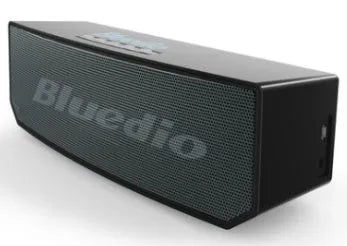 Black cloud smart speaker with Bluetooth connectivity and 52mm driver unit