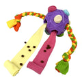 Dog sniffing ball puzzle toy in assorted colours for IQ training and treat dispensing