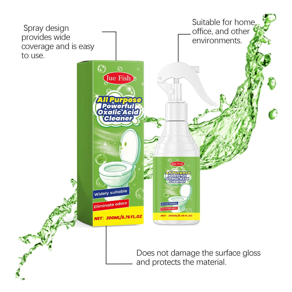 200ml multi-functional household grease cleaning spray in spray bottle for kitchen surfaces