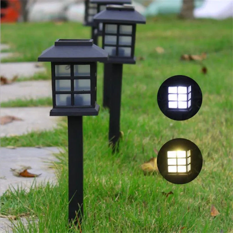 Solar square light lawn light IP44 LED 0.6W 85x360mm white warm white RGB colours