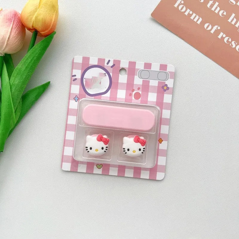 Cartoon magnetic protection data cable fixer for desktop magnetic hubs in various colours