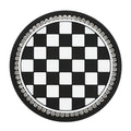 Universal PVC car cup holder mat coaster for front gate slot in four pattern designs.