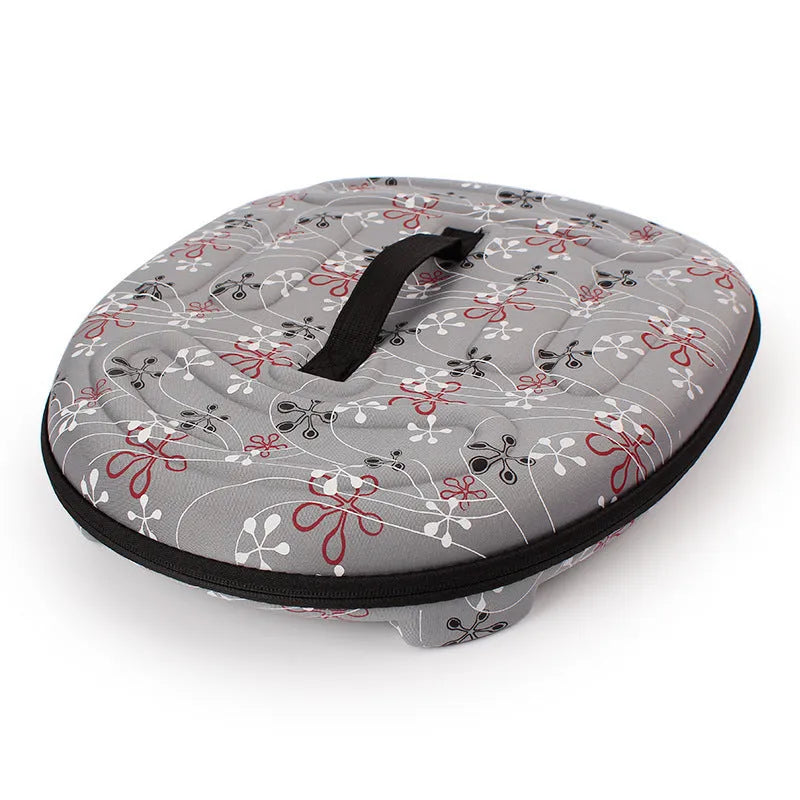 Portable foldable EVA pet handbag for dogs and cats in Champagne colour, 45x35x32cm