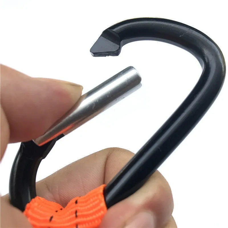 Orange fishing rod elastic safety rope measuring 90cm for preventing rod section separation