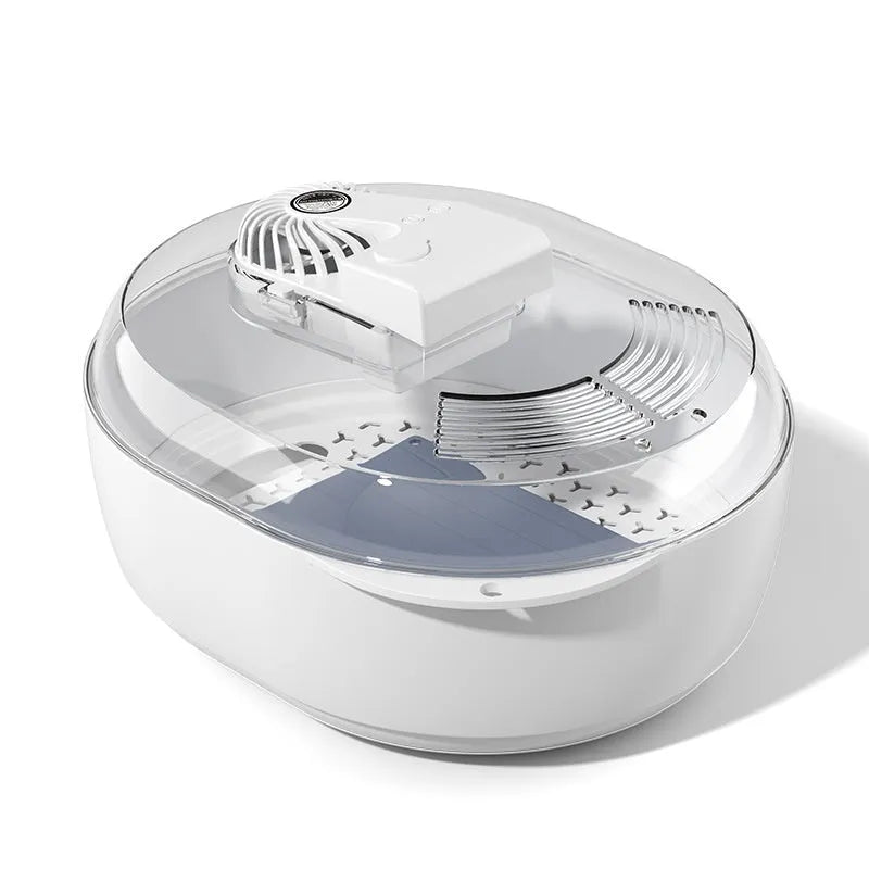 Aluminium quick defrosting plate in a modern simple style, shown as a separate board and in a kit.